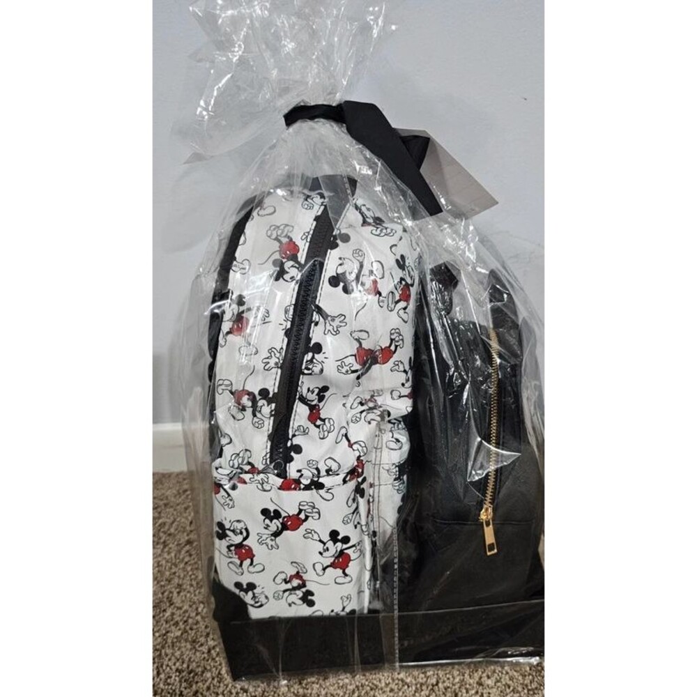 NWT 3 pc Mickey Bag set Backpack,mini bag, crossbody - Picture 3 of 6
